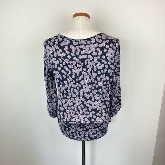 Boden Neck-Tie 3/4 Sleeve Blouse - Picture 5 of 6